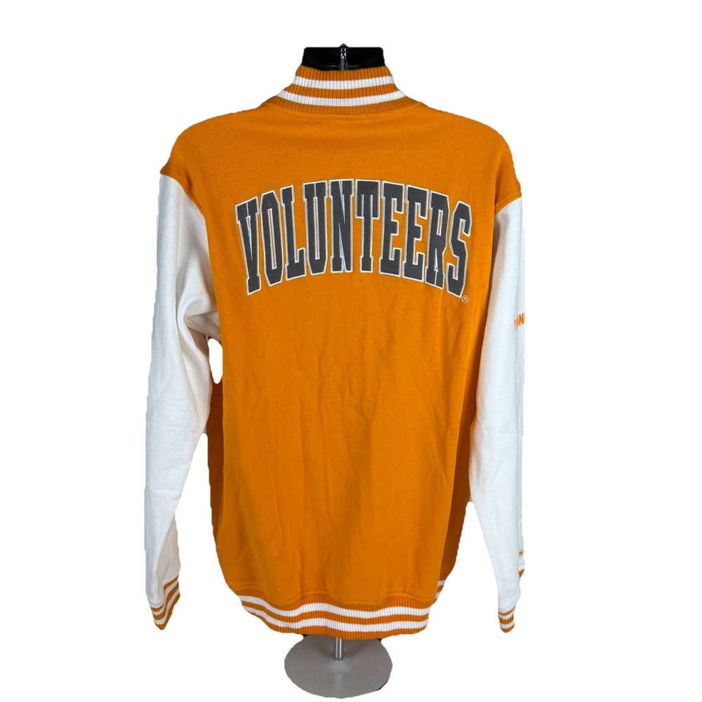 Tennessee Volunteers Mitchell & Ness Knit Varsity Jacket‎ Men's Medium Tall New - Picture 3 of 10
